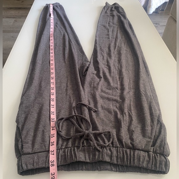 soft gray sweatpants size small - Picture 4 of 6